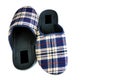 Men`s slippers are insulated Royalty Free Stock Photo