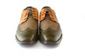 Men's Spectator Style Dress Shoes