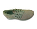 Men`s sports shoe in light green Color.