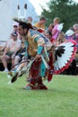 Men's Traditional Dance - Powwow 2013 Royalty Free Stock Photo