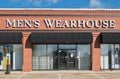 Men\'s Wearhouse business storefront exterior in Houston, TX.