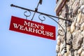 Men`s Wearhouse sign