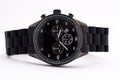 Men`s wristwatch on a white background Royalty Free Stock Photo