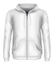 Men`s zip-up hoodie