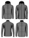 Men`s zip-up jackets