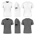 Men short sleeve round neck t-shirt