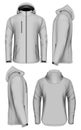 Men softshell jacket with hood