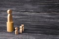 A men stands on the podium and broadcasts his thoughts and ideas Royalty Free Stock Photo