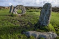 Men-an-Tol ancient stones Royalty Free Stock Photo