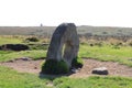 Men-An-Tol - the holed stone, Cornwall Royalty Free Stock Photo