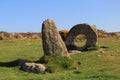 Men-An-Tol stones, near Morvah, Cornwall Royalty Free Stock Photo