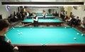 Men took part in championship in billiards