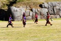 Men In Traditional Costume For Inti Raymi Festival Peru