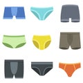 Men underpants vector design illustration Royalty Free Stock Photo