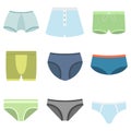 Men underpants vector design illustration Royalty Free Stock Photo