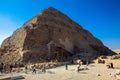 Men working on the Djoser, one of the oldest pyramids in the world.