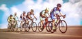 Men& x27;s Cycling Race