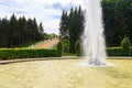 Menagerie fountain in Lower park of Peterhof in St. Petersburg, Russia