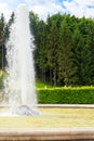 Menagerie fountain in Lower park of Peterhof in St. Petersburg, Russia