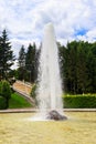 Menagerie fountain in Lower park of Peterhof in St. Petersburg, Russia