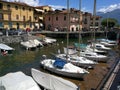 Cityscapes in Menaggio on the lakeside of Como Lake Royalty Free Stock Photo