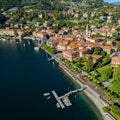 Menaggio - Lake Como IT - Panoramic Royalty Free Stock Photo