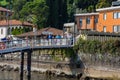 Menaggio Pier and Passengers At Lake Como