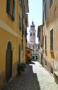 Menaggio town at the Italian lake Como Royalty Free Stock Photo