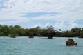 Menai bay landscape, Tanzania, Africa panorama