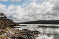 The Menai Straights - Welsh Landscape Royalty Free Stock Photo