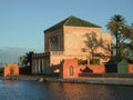 Menara Garden Pavillion - Marrakesh/Morocco Royalty Free Stock Photo