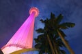 Menara tv tower at Kuala Lumpur (Malaysia) Royalty Free Stock Photo