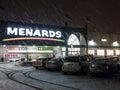 Menards Hardware store Royalty Free Stock Photo