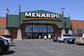 Tipp City - Circa April 2018: Menards Home Improvement store. Menards sells assorted building materials, and tools II Royalty Free Stock Photo