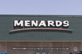 Menards Home Improvement store. Menards sells assorted building materials, tools, and gardening supplies Royalty Free Stock Photo