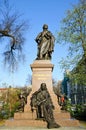 Mendelssohn bartholdy statue Royalty Free Stock Photo