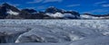 Mendenhall glacier frozen landscape Royalty Free Stock Photo