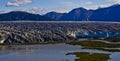 Mendenhall glacier frozen landscape 3 Royalty Free Stock Photo