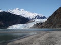 Mendenhall Glacier at Juneau Alaska