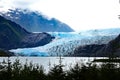 Mendenhall Glacier Juneau Alaska Royalty Free Stock Photo