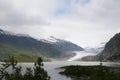 Mendenhall Glacier in Juneau, Alaska Royalty Free Stock Photo