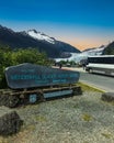 Mendenhall Glacier Tongass National Park Alaska Royalty Free Stock Photo