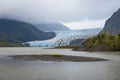 MendenhallÃÂ´s glacier in Juneau - Alaska. Royalty Free Stock Photo