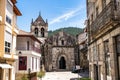 Mendicant Spanish Gothic landmark. Santo Domingo Church and Convent. Ribadavia, Spain Royalty Free Stock Photo