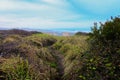 Mendocino California landscape view with ocean arch Royalty Free Stock Photo