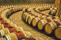 Mendoza, Argentina - Mar 2015 - Underground wine aging for Bodega Catena Zapata