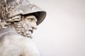 Menelaus supporting the body of Patroclus Royalty Free Stock Photo