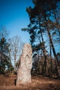 Menhir called the giant of Manio near Carnac