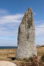 Menhir Cam Louis - megalithic monument in Brittany