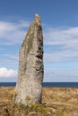 Menhir Cam Louis - megalithic monument in Brittany